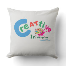 Creative in Progress Colourful Artistic Quote