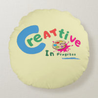 Creative in Progress Colourful Artistic Quote