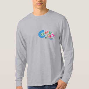 Creative in Progress Colourful Artistic Quote T-Shirt