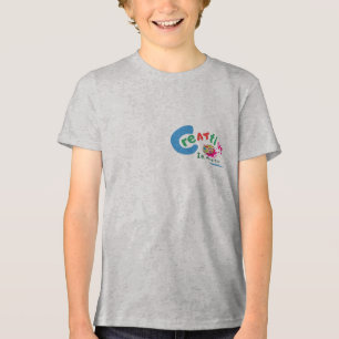 Creative in Progress Colourful Artistic Quote Tri-Blend Shirt