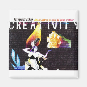 Creative Inspiration Magnet, Rebecca Tedder Magnet