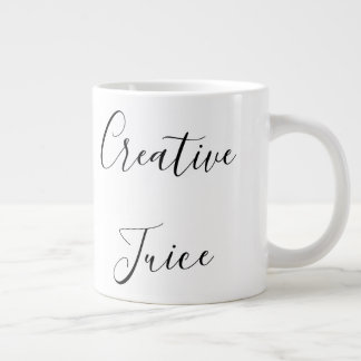 'Creative Juice' Creatives, Students, Artist Gift Large Coffee Mug