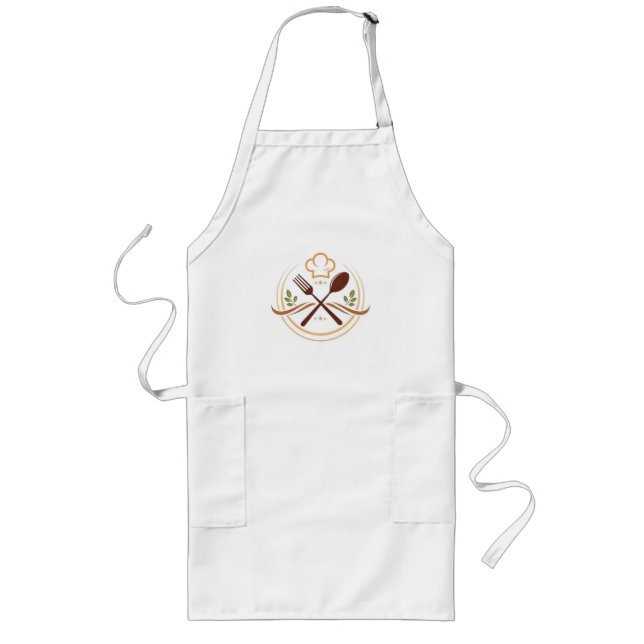creative Kitchen Cooking Apron Design. (Front)