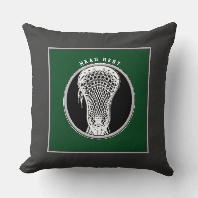 Creative Lacrosse Decor Cushion (Front)