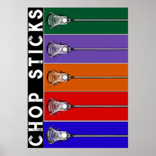 Creative Lacrosse Poster