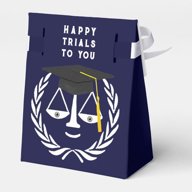 Creative Law School Graduation Favour Box (Back Side)