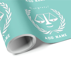 Creative Lawyer Gift Wrapping Paper