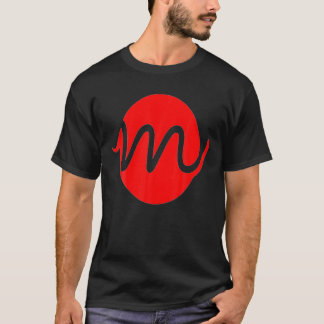 Creative Letter M Alphabet M Capital Initial Spell T-Shirt