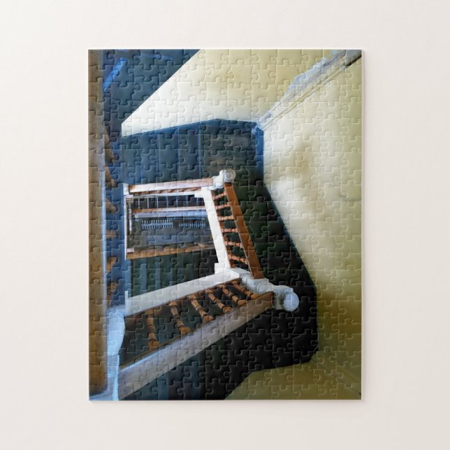 Creative lighthouse stairway photo jigsaw puzzle (Vertical)