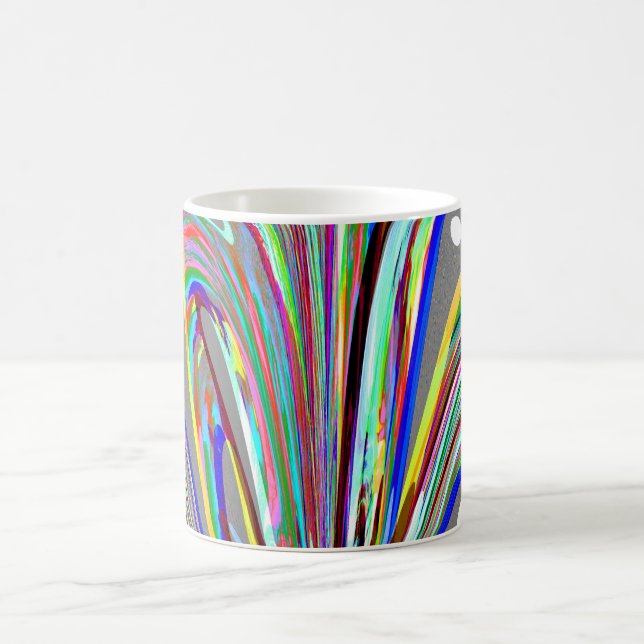 Creative lines coffee mug (Center)