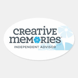 Creative Memories Ind Advisor Oval Sticker
