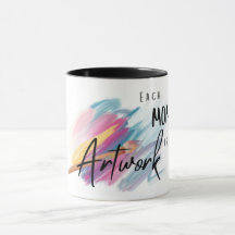 Creative Mindfulness Art Gift Him Her Coffee