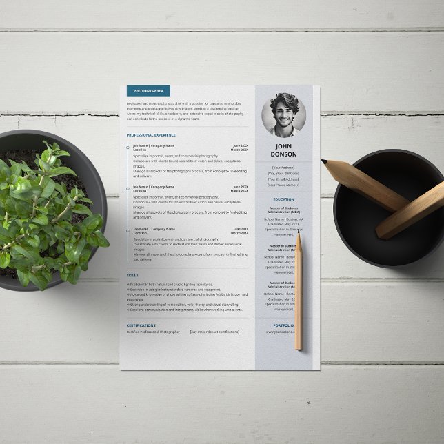 Creative Minimalist Clean Resume (Creator Uploaded)