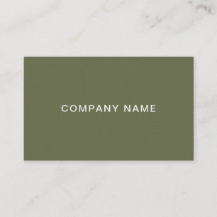 Creative Modern Design Professional Plain Luxury Business Card