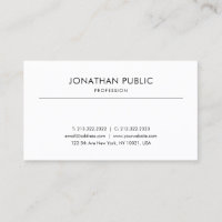 Creative Modern Design Professional Smooth Plain