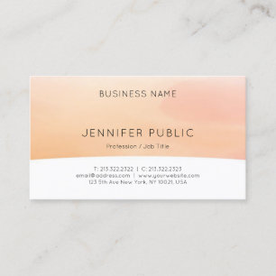 Creative Modern Minimalist Professional Template Business Card
