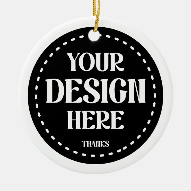 Creative, modern, sleek & imaginative ceramic tree decoration (Front)