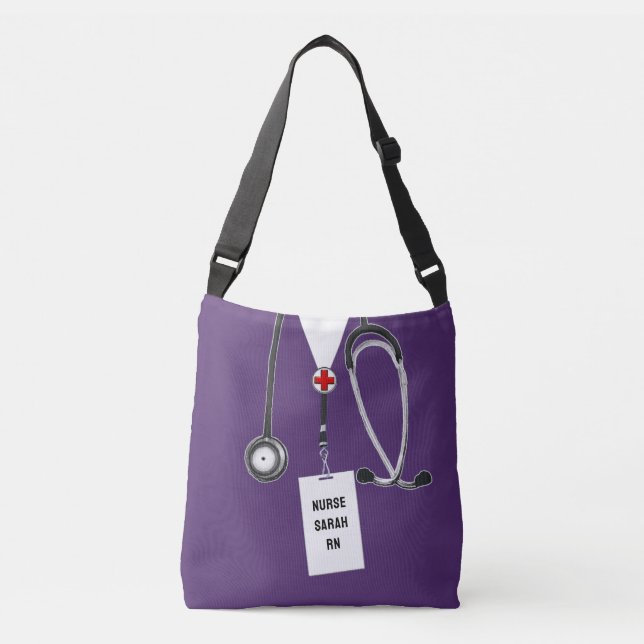 Creative Nurse Crossbody Bag (Front)