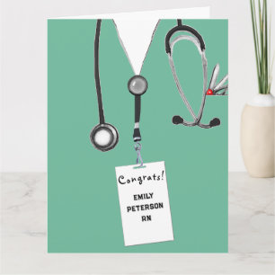 Creative Nurse Graduation Card