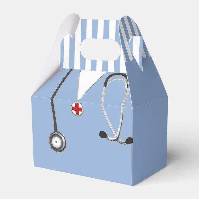 Creative Nurse Party Favour Box (Front Side)