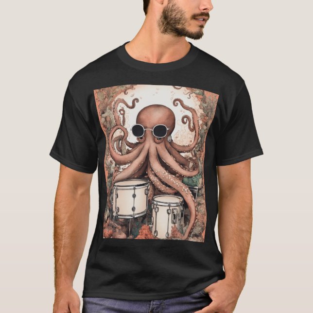 Creative Octopus Tee Designs (Front)