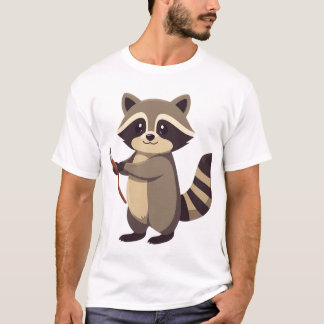 Creative Paintbrush Sticker T-Shirt Design