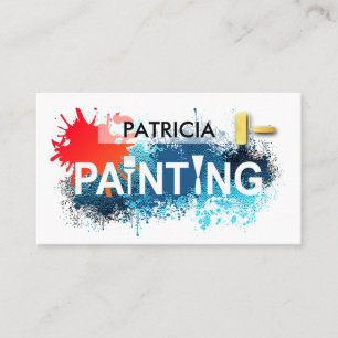 Creative Painting Signage Painter Service Business Card