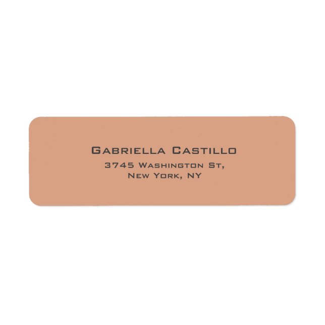 Creative Pastel Colour Plain Elegant Simple  (Front)