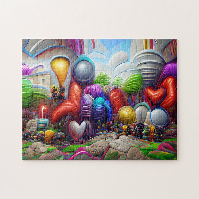 Creative pattern jigsaw puzzle (Horizontal)