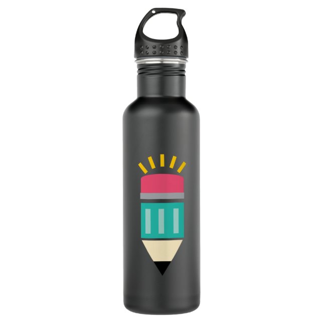 CREATIVE PENCIL 710 ML WATER BOTTLE (Front)