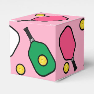 Creative Pickleball Pink Favour Box