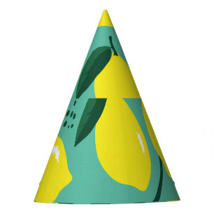 Creative pink-blue paint texture, abstract. party hat