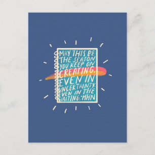 Creative postcard