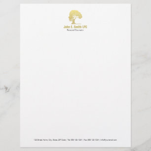 Creative Psychologist Personal Counsellor Faux Letterhead Design