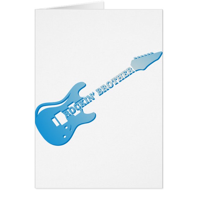 Creative Rockin’ Brother With Guitar (Front)