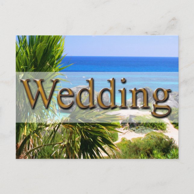 Creative Save The Date Card (Front)