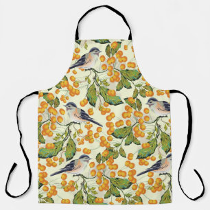 Creative seamless pattern background decorated wit apron