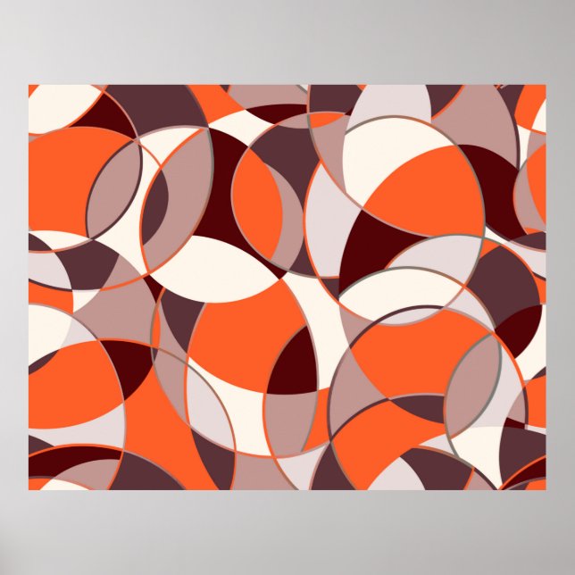 Creative shape designs poster (Front)