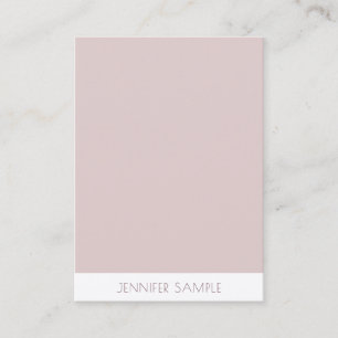 Creative Simple Modern Minimalist Luxury Template Business Card