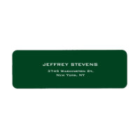 Creative Simple Plain Forest Green Elegant Modern