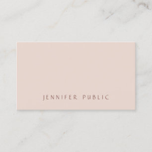 Creative Simple Professional Modern Elegant Color Business Card