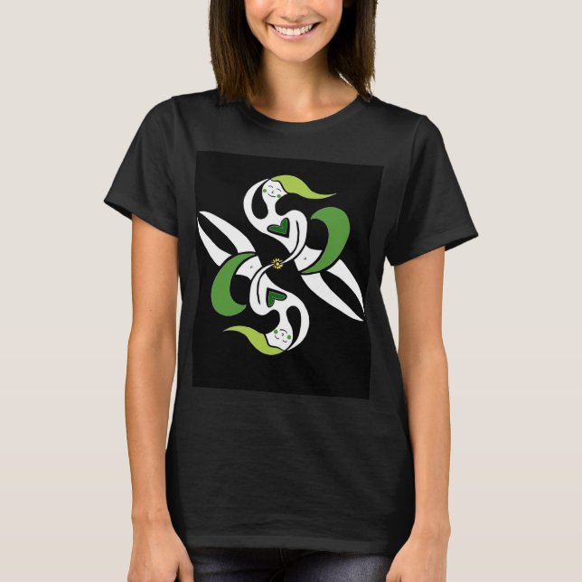 Creative Spirits in Green T Shirt (Front)