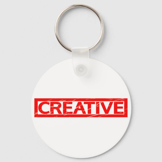 Creative Stamp Key Ring (Front)