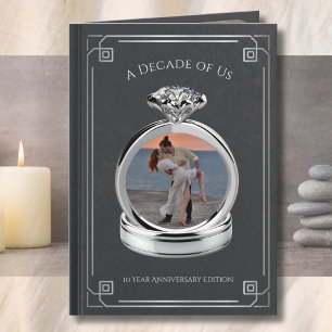Creative Storybook Husband 10 Year Anniversary Card