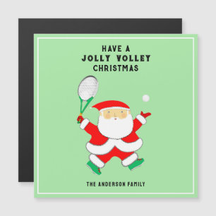Creative Tennis Christmas Holiday Cards
