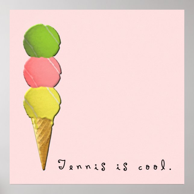 Creative Tennis Poster (Front)