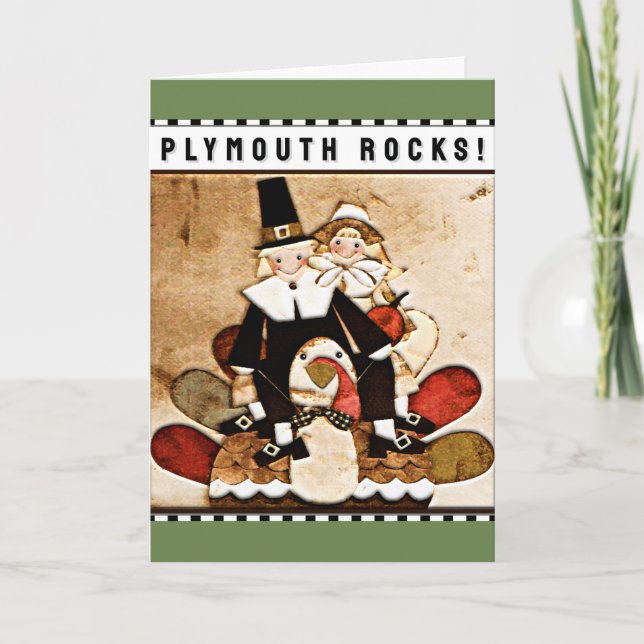 Creative Thanksgiving Holiday Card (Front)