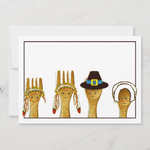 Creative Thanksgiving Invitation