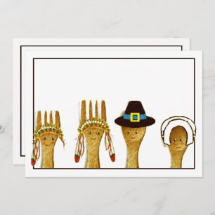 Creative Thanksgiving Invitation
