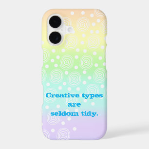 Creative Types are Seldom Tidy